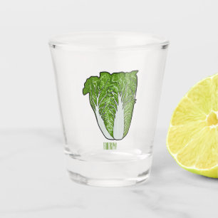 Vaso De Chupito Ilustracion personalizado de col chino