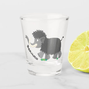 Vaso De Chupito Ilustracion personalizado de mamut torpe