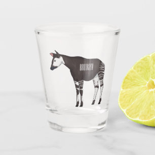 Vaso De Chupito Ilustracion personalizado de Okapi