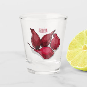 Vaso De Chupito Ilustracion personalizado de Shallot