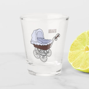 Vaso De Chupito Ilustracion personalizado de Stroller