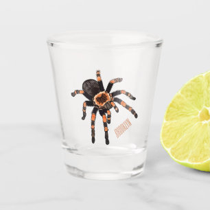Vaso De Chupito Ilustracion personalizado de Tarantula