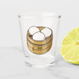 Vaso De Chupito Ilustracion personalizado Dim sum