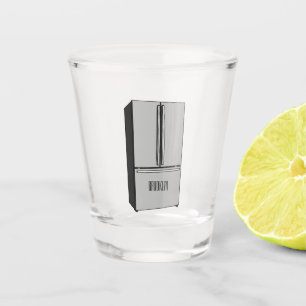 Vaso De Chupito Ilustracion personalizado frigorífico de puerta fr