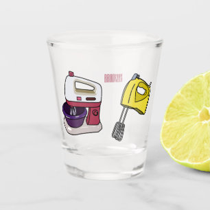 Vaso De Chupito Ilustracion personalizado mezclador