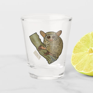 Vaso De Chupito Ilustracion personalizado Tarsier