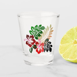 Vaso De Chupito Impresión hawaiana