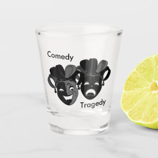 Vaso De Chupito Impresionantes máscaras teatrales de comedia y tra
