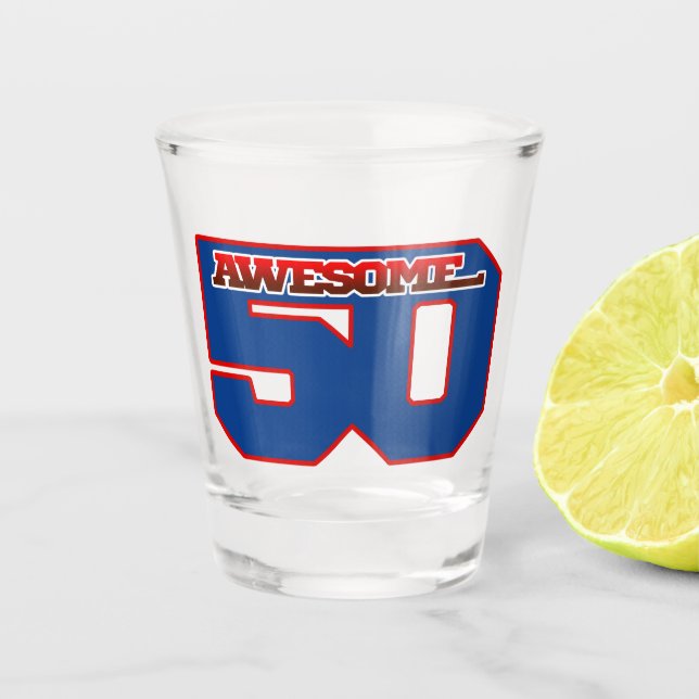 Vaso De Chupito increíble 50 (Anverso)