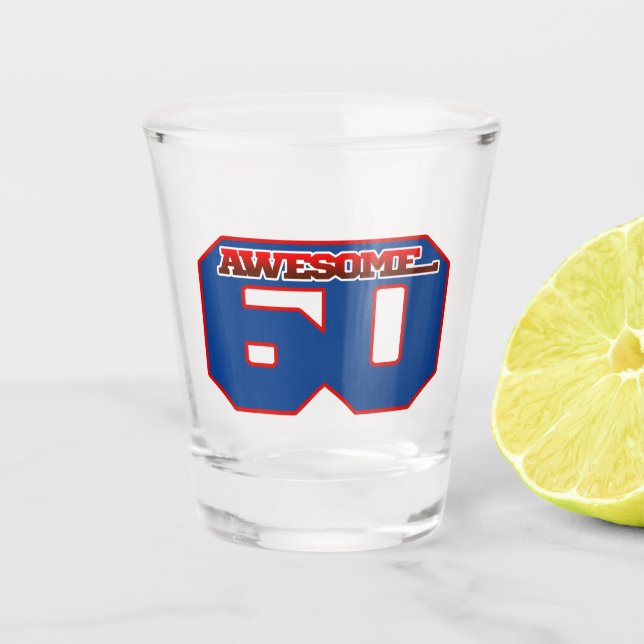 Vaso De Chupito increíble 60 (Anverso)