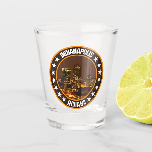 Vaso De Chupito Indianápolis (Anverso)