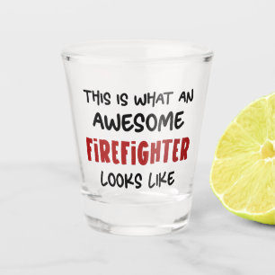 Vaso De Chupito Inquietante bombero ingenioso