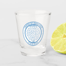 Vaso De Chupito Insignia de Arkansas, Parque Estatal Crater de Dia