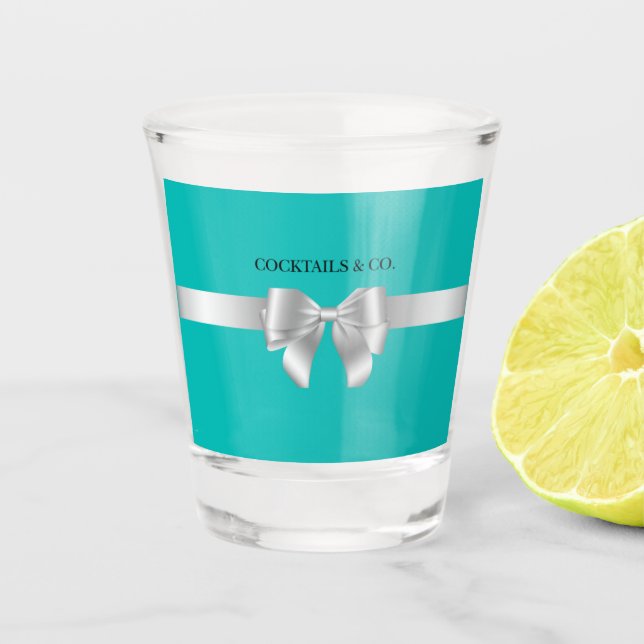 Vaso de chupito inspirado en Tiffany | Colección d (Anverso)