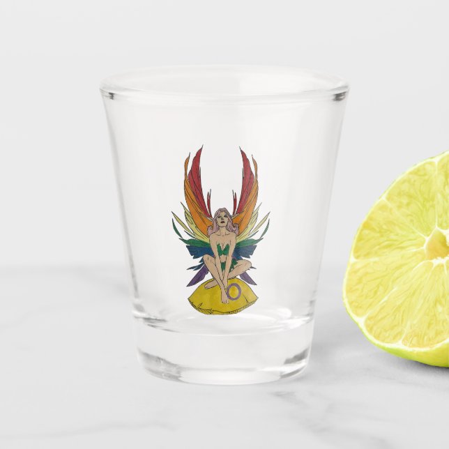 Vaso De Chupito Intersex Faerie (Anverso)