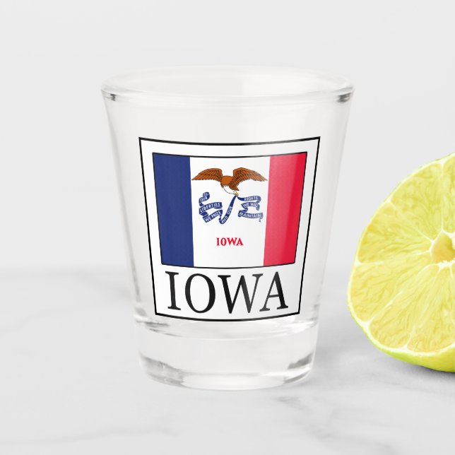 Vaso De Chupito Iowa (Anverso)
