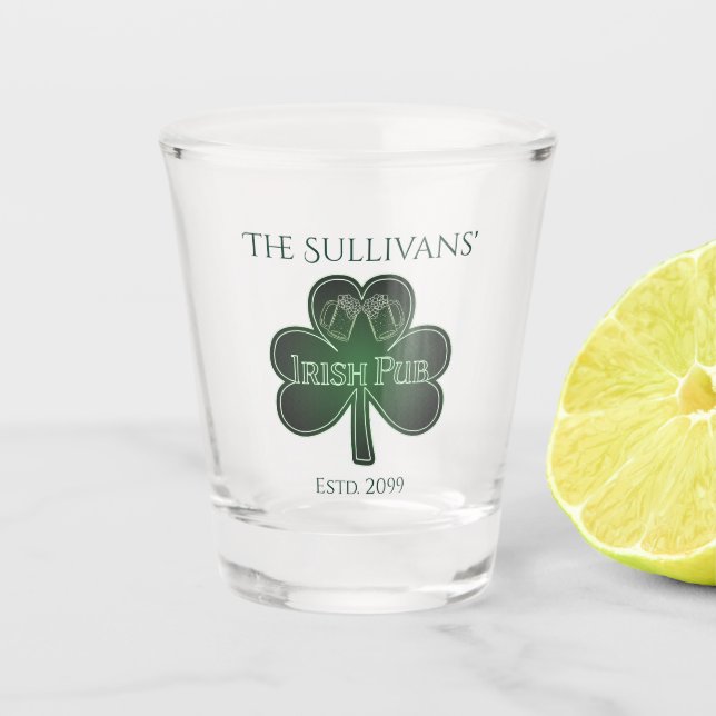 Vaso De Chupito Irish Pub Bar Drinkware (Anverso)