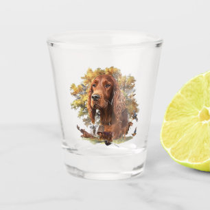 Vaso De Chupito Irlandés Setter