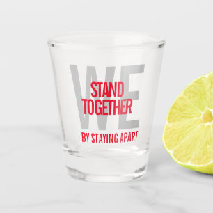 Vaso De Chupito Irónicamente, nos unimos para permanecer separados