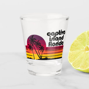 Vaso De Chupito Isla Captiva Florida