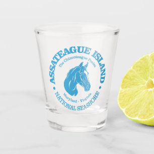 Vaso De Chupito Isla de Assateague (pony)
