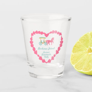 Vaso De Chupito Isla de Mackinac Caballo de Carrito Bachelorette