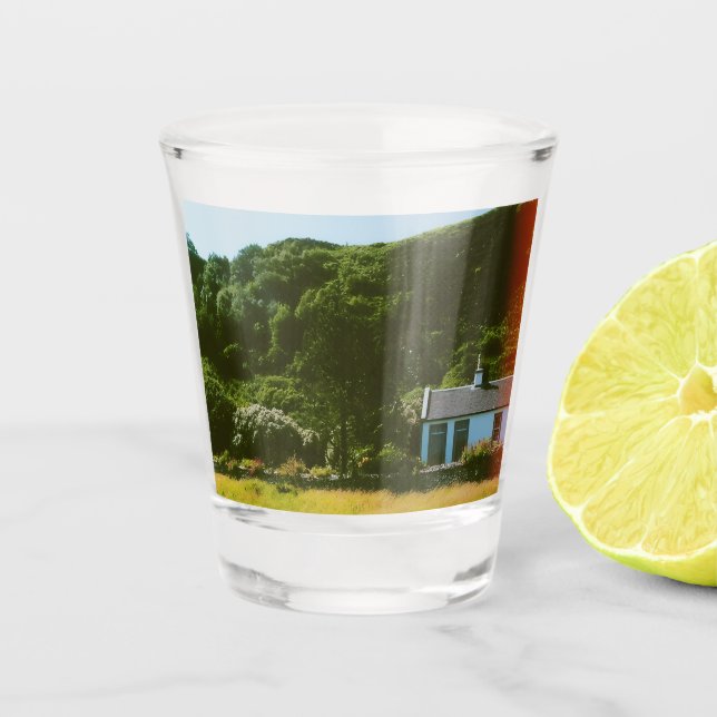 Vaso De Chupito Isla de Mull, Hébridas Interiores, Escocia (Anverso)
