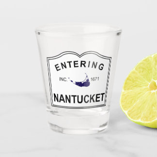 Vaso De Chupito Isla de Nantucket que entra