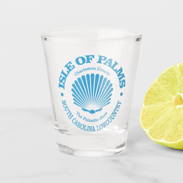 Vaso De Chupito Isla de Palmas (concha de mar) (Anverso)