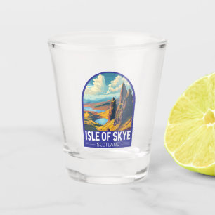Vaso De Chupito Isla de Skye Escocia Viaje Vintage