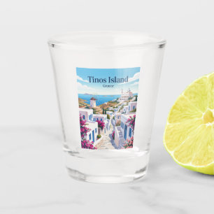 Vaso De Chupito Isla de Tinos Grecia
