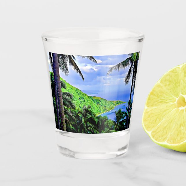 Vaso De Chupito Isla de Vanuatu (Anverso)