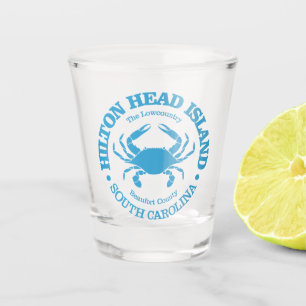 Vaso De Chupito Isla Hilton Head (cangrejo)
