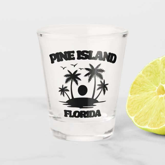 Vaso De Chupito Isla Pine (Anverso)