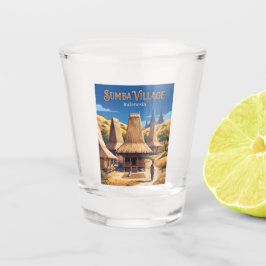Vaso De Chupito Isla Sumba Indonesia