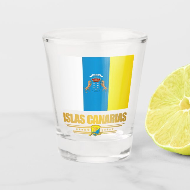 Vaso De Chupito Islas Canarias (Anverso)