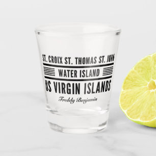 Vaso De Chupito Islas Vírgenes de los Estados Unidos USVI Caribe