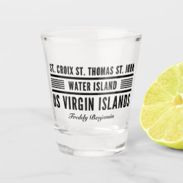 Vaso De Chupito Islas Vírgenes de los Estados Unidos USVI Caribe p