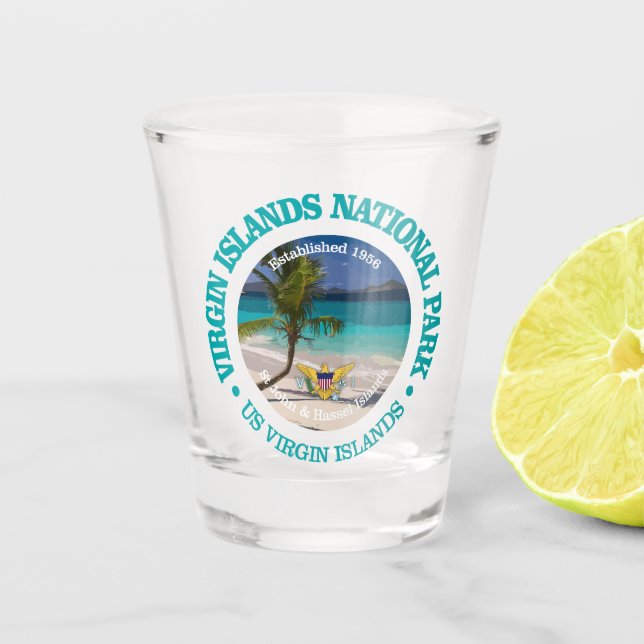 Vaso De Chupito Islas Vírgenes NP2 (Anverso)