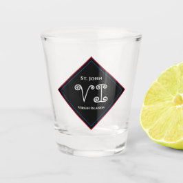 Vaso De Chupito Islas Vírgenes USVI St. John Personalize