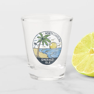 Vaso De Chupito Isle Esmeralda North Carolina Vintage