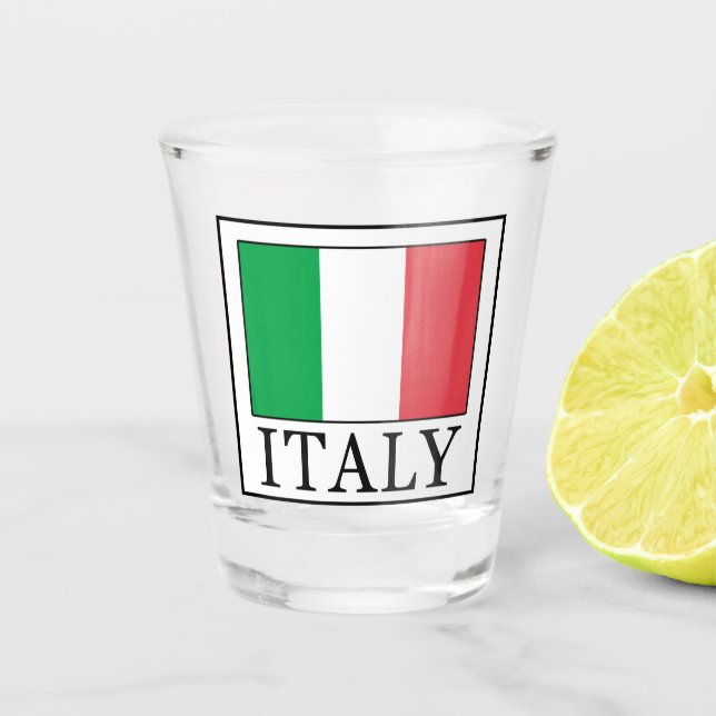 Vaso De Chupito Italia (Anverso)