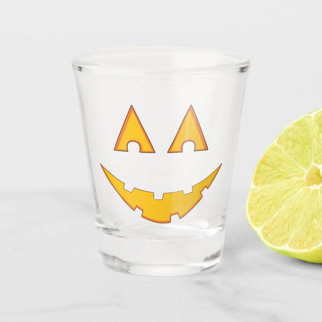 Vaso De Chupito Jack-O-Lantern (Anverso)