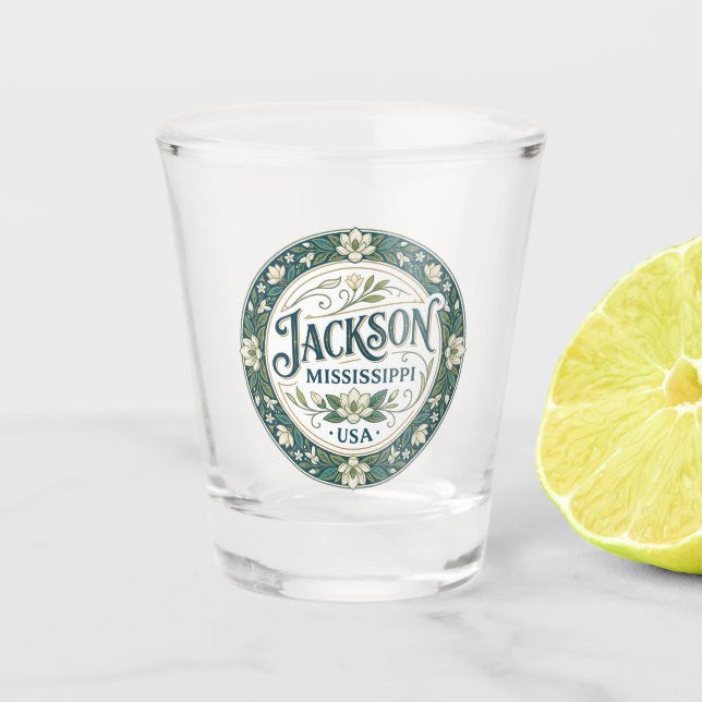 Vaso De Chupito Jackson EE. UU. (Anverso)