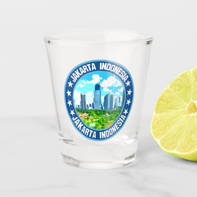 Vaso De Chupito Jakarta (Anverso)