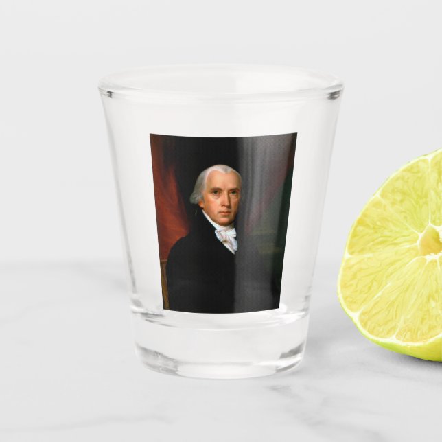 Vaso De Chupito James Madison el cuarto presidente: América coloni (Anverso)