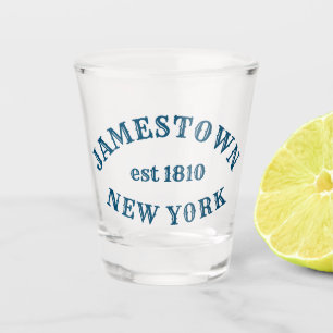 Vaso De Chupito Jamestown, New York Shot Glass