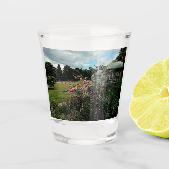 Vaso De Chupito Jardín botánico (Anverso)