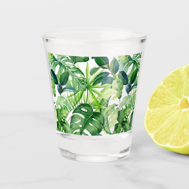 Vaso De Chupito Jardines botánicos (Anverso)