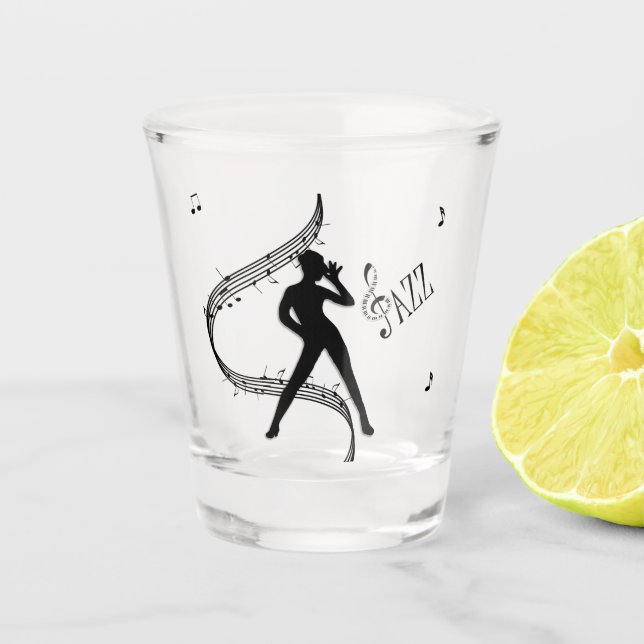 Vaso De Chupito Jazz Dance (Anverso)